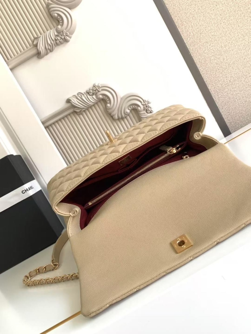 Ch**el top handle bags